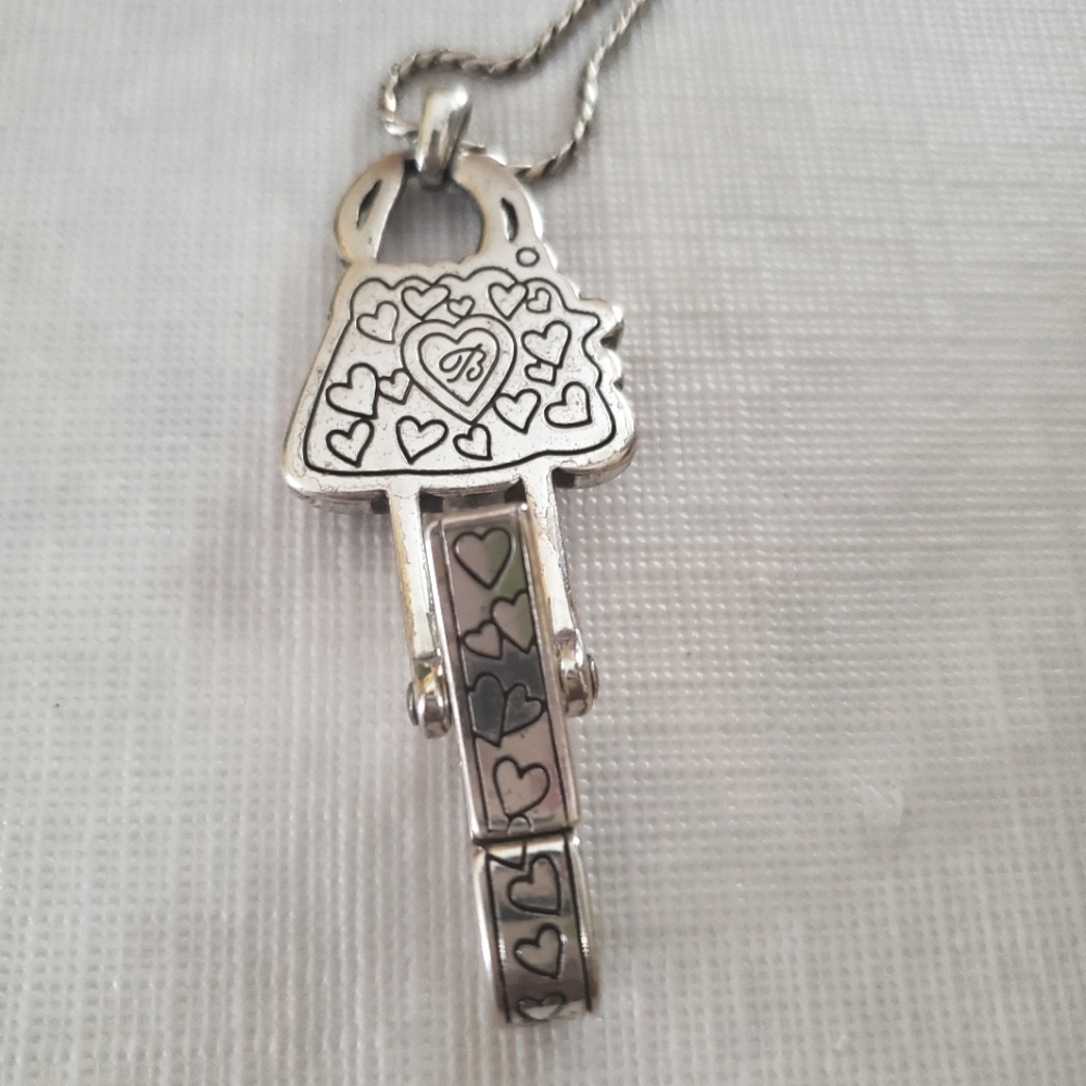 Brighton love blossom ID badge clip necklace - Picture 5 of 14